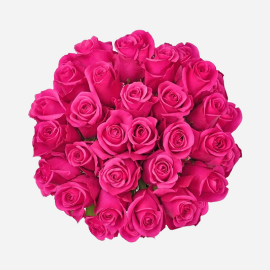 roses pink floyd-25 stems